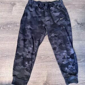 Nike Kids Camo Sweatpants - Dark Gray